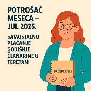 Read more about the article POTROŠAČ MESECA – JUL 2025.