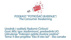Read more about the article PODKAST POTROŠAČI BUĐENJE Tema: II deo projekta “Eko ili eko laž” – Eko oznake
